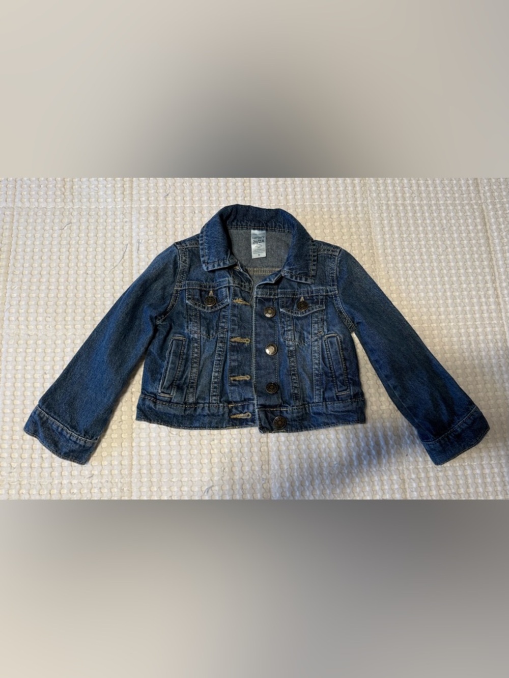 Carter's Blue Denim Jean Jacket for Toddler